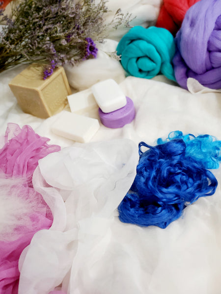 Felting Course – 8-Week Creative Workshop | Wool Textiles & Silk Scarves