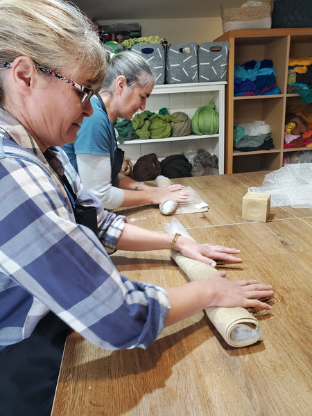 Wet Felting Workshop – Learn Wool Painting Class with Silk & Nuno Felting Techniques