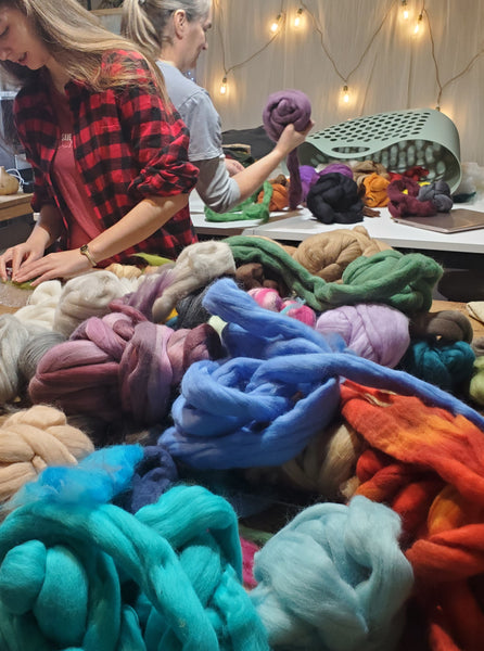 Felting Course – 8-Week Creative Workshop | Wool Textiles & Silk Scarves
