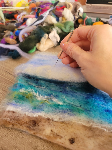Felting Course – 8-Week Creative Workshop | Wool Textiles & Silk Scarves