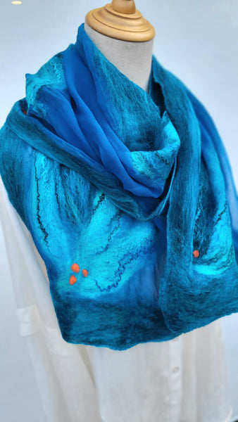 Felting Course – 8-Week Creative Workshop | Wool Textiles & Silk Scarves