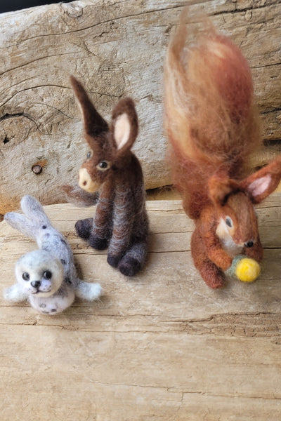 Needle Felting Animals; Cute Pocket Friends