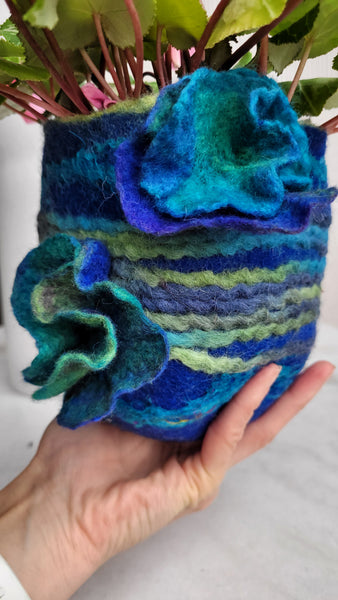 Felting Course – 8-Week Creative Workshop | Wool Textiles & Silk Scarves