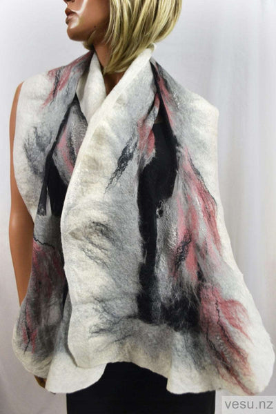 Handmade Eco clothes, large silk shawl 4605