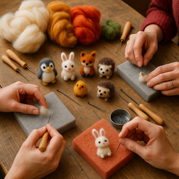 Needle Felting Animals; Cute Pocket Friends