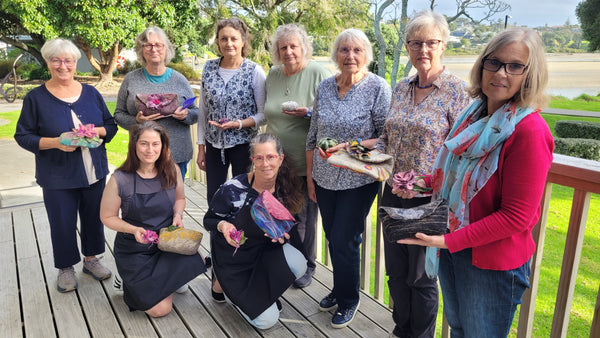 Felted Handbag / Pouch Workshop – Create Hand Felted Handbag Using Wet Felting