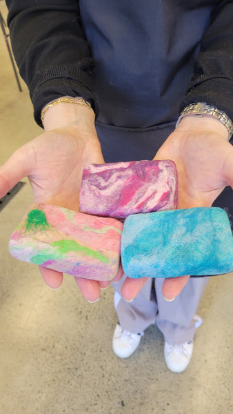 Wool Covered Soaps Workshop – Handmade Soap Class with Merino Wool & Luxury Scents
