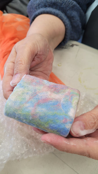 Wool Covered Soaps Workshop – Handmade Soap Class with Merino Wool & Luxury Scents