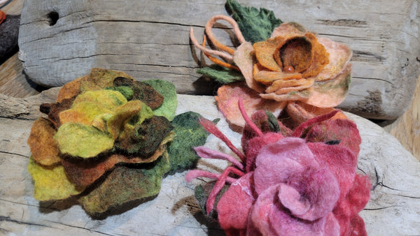 3D Flower Workshop - Create Handmade Flowers & Wool Flower Craft Accessories