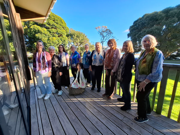Merino Silk Scarf Workshop – Create Hand Felted Scarves Using Nuno Felting