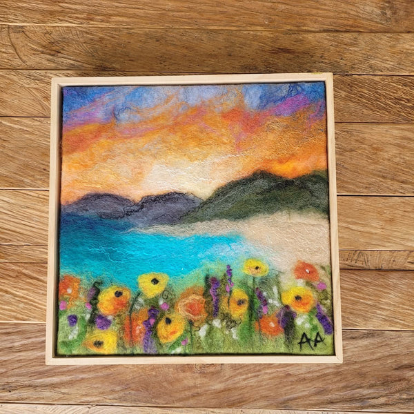 Felting Course – 8-Week Creative Workshop | Wool Textiles & Silk Scarves
