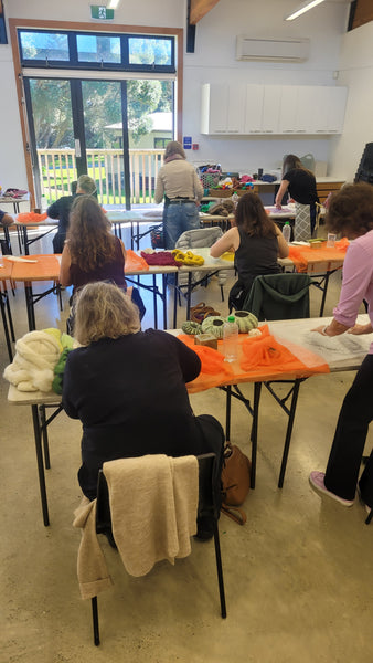 Felted Handbag / Pouch Workshop – Create Hand Felted Handbag Using Wet Felting