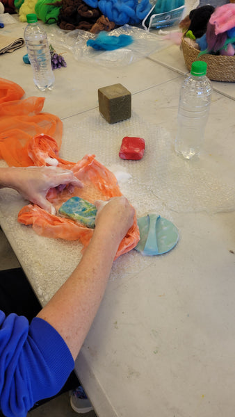 Wool Covered Soaps Workshop – Handmade Soap Class with Merino Wool & Luxury Scents