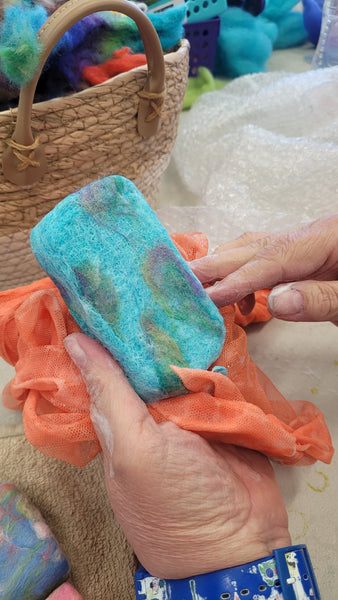 Wool Covered Soaps Workshop – Handmade Soap Class with Merino Wool & Luxury Scents