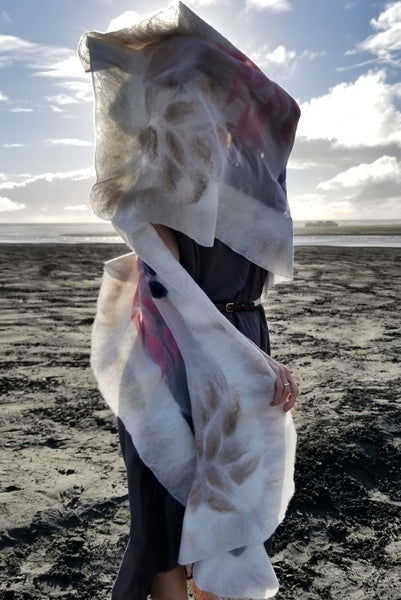 Bridal Merino Wool Silk Shawl Wedding Elegant Wrap