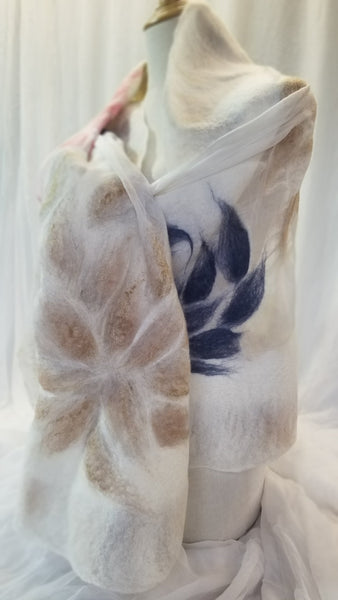 Bridal Merino Wool Silk Shawl Wedding Elegant Wrap